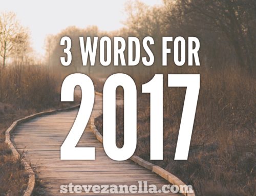 My 3 Words for 2017